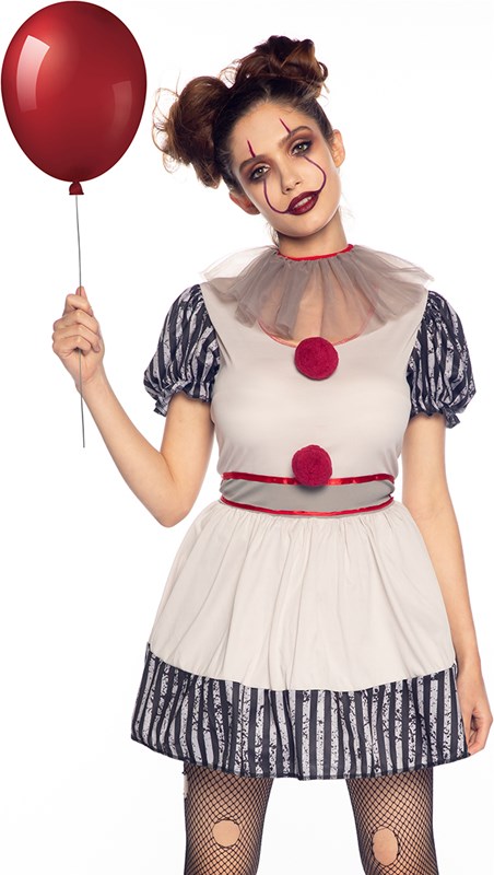 Dameskostuum Creepy Clown Penny