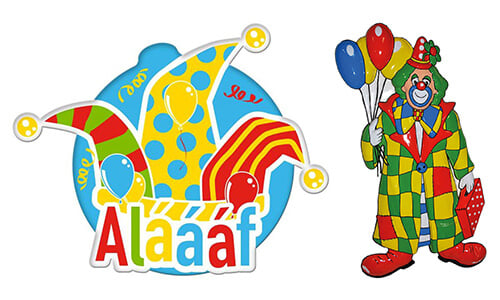 Wanddeco Carnaval
