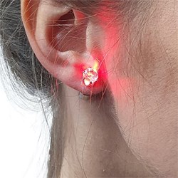 LED Oorbellen Rood