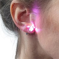 LED Oorbellen Roze
