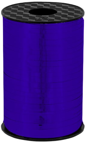 Cadeaulint Metallic Paars 5mm Breed (225m)