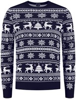 Kersttrui Klassiek Donker Blauw