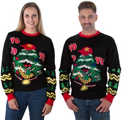 Kersttrui Rappende Kerstboom