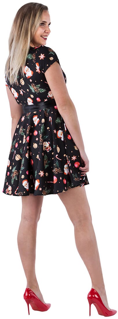 Kerst Jurkje Santa Zwart Kopen?