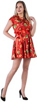 Kerst Jurkje Christmas Bells Rood (2)