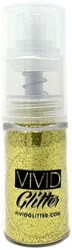 Vivid Glitter Spray Yellow Gold (Metallic) - 14ml