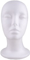 Pruikenhouder Tempex Styropor Wit