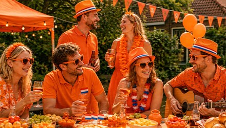 Zomerfeest in oranje? Zo maak je van elk tuinfeest, festival of campingfeest een Hollands feest